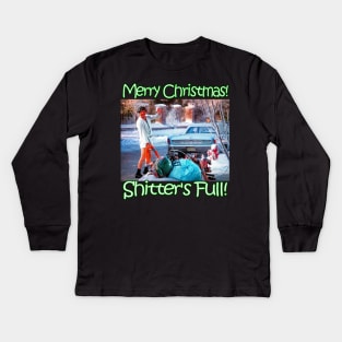 Cousin Eddie Shitter_s Full Kids Long Sleeve T-Shirt